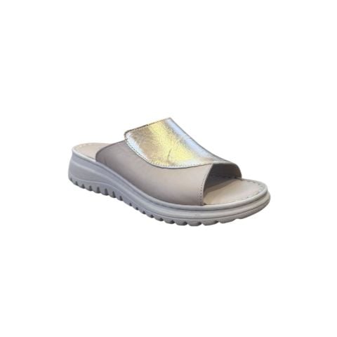 ÇALIŞIR Geniş Kalıp Kadın Kalın Bantlı Terlik 3226