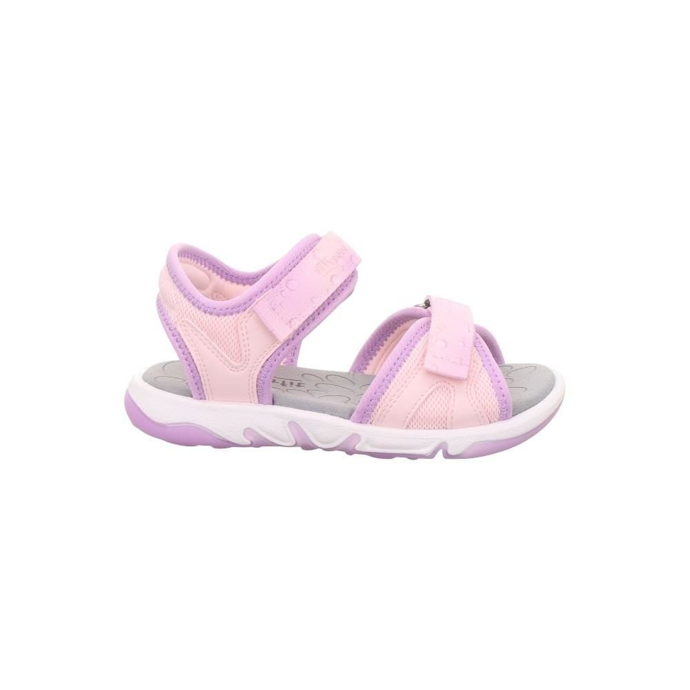 SUPERFIT Pebbles Medium (Orta) Kız Cırtlı Sandalet 1-009540-2 (31-35)