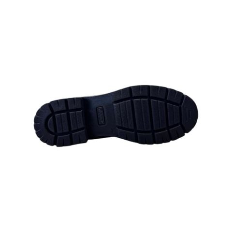 IMAC Saba Kadın Tokalı Loafer Ayakkabı 857240 Siyah Rugan - 40