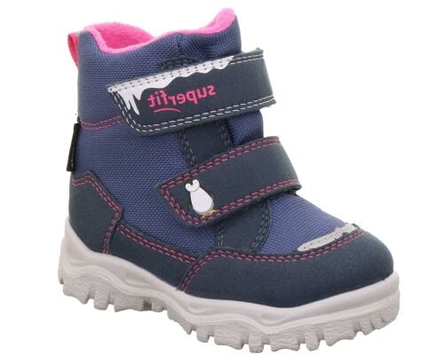 SUPERFIT Husky Orta Genişlik Sympatex Kız Çocuk Cırtlı Kar Botu 1-006047-1 (19-23)