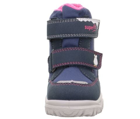 SUPERFIT Husky Orta Genişlik Sympatex Kız Çocuk Cırtlı Kar Botu 1-006047-1 (19-23)