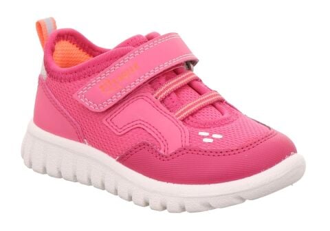 SUPERFIT Sport7 Mini Medium (Orta) Kız Cırtlı Spor Ayakkabı 1-006180-1 (20-26)
