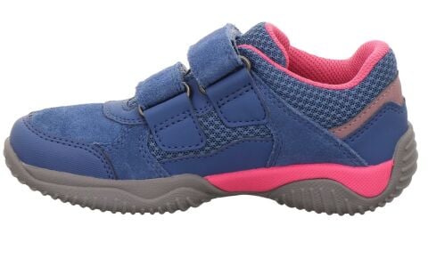 SUPERFIT Storm Medium (Orta Genişlik) Gore-Tex Kız  Cırtlı Spor Ayakkabı 1-006389-3 (36-42)