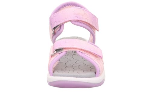 SUPERFIT Pebbles Medium (Orta) Kız Cırtlı Sandalet 1-009540-1 (25-30)