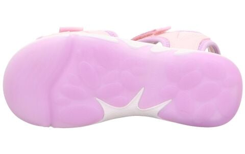 SUPERFIT Pebbles Medium (Orta) Kız Cırtlı Sandalet 1-009540-1 (25-30)