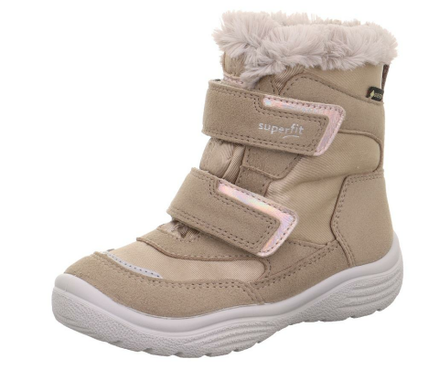SUPERFIT Crystal Orta Genişlik Gore-Tex Kız Çocuk Cırtlı Kar Botu 1-009091-2 (31-35)