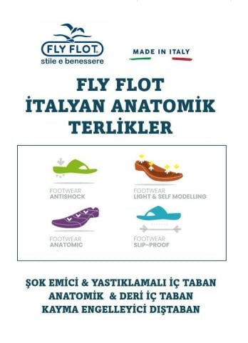 FLY FLOT Slipper İki Cırtlı Erkek Terlik S5-143