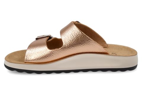 FLY FLOT Slipper Çift Tokalı Kadın Dolgu Topuk Terlik 77 G64