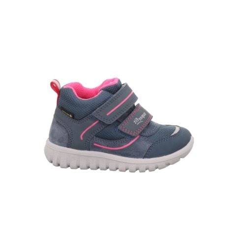 SUPERFIT Sport7 Mini Medium (Orta Genişlik) Gore-Tex Kız Cırtlı Bot 1-006189-1 (21-26)