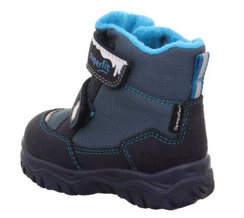 SUPERFIT Husky Orta Genişlik Sympatex Erkek Çocuk Cırtlı Kar Botu 1-006047-3 (26-30)