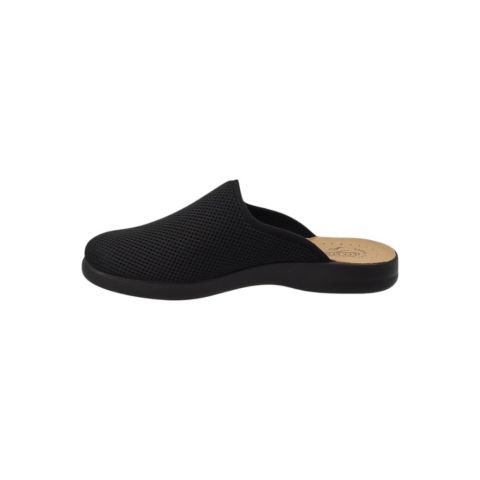 FLY FLOT Cloth Önü Kapalı Erkek Terlik P7-118 Siyah Kumaş - 41