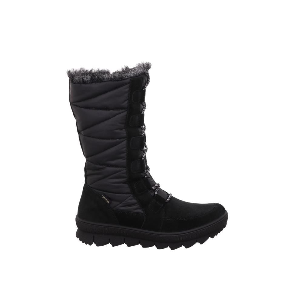 LEGERO Novara Gore-Tex Kadın Bağcıklı Fermuarlı Uzun Kar Botu 2-009901