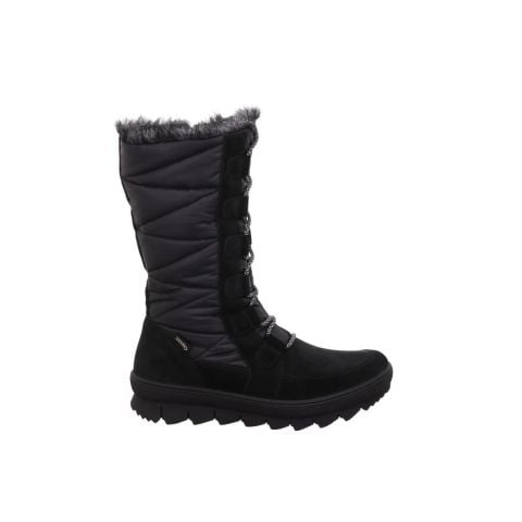 LEGERO Novara Gore-Tex Kadın Bağcıklı Fermuarlı Uzun Kar Botu 2-009901