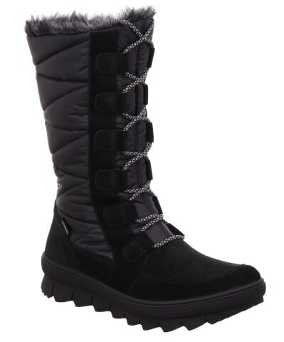 LEGERO Novara Gore-Tex Kadın Bağcıklı Fermuarlı Uzun Kar Botu 2-009901