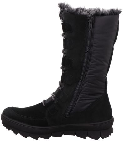 LEGERO Novara Gore-Tex Kadın Bağcıklı Fermuarlı Uzun Kar Botu 2-009901