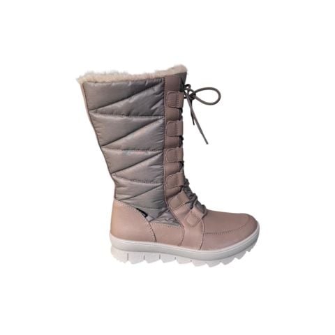 LEGERO Novara Gore-Tex Kadın Bağcıklı Fermuarlı Uzun Kar Botu 2-009901