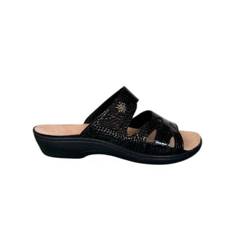 EXTRAFIT Geniş Kalıp Kadın Tabanı Çıkabilen Cırtlı Terlik 251