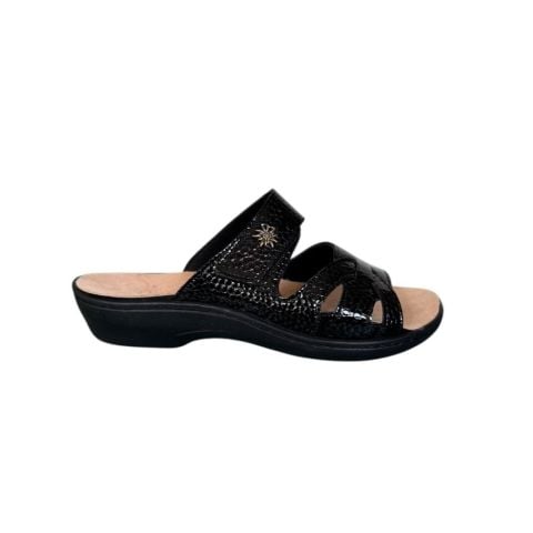 EXTRAFIT Geniş Kalıp Kadın Tabanı Çıkabilen Cırtlı Terlik 251