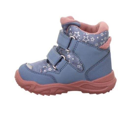 SUPERFIT Glacier Wide (Geniş Kalıp) Gore-Tex Kız Cırtlı Bot 1-009236-2 (26-28)