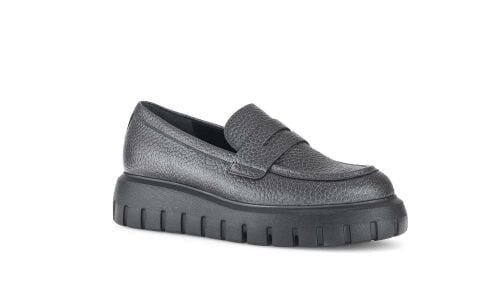 GABOR Best Fitting Kadın Kuşaklı Kalın Tabanlı Loafer Ayakkabı 75.300