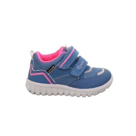 SUPERFIT Sport7 Mini Medium Gore-Tex Kız Cırtlı Spor Ayakkabı 1-006200-2 (27-30)