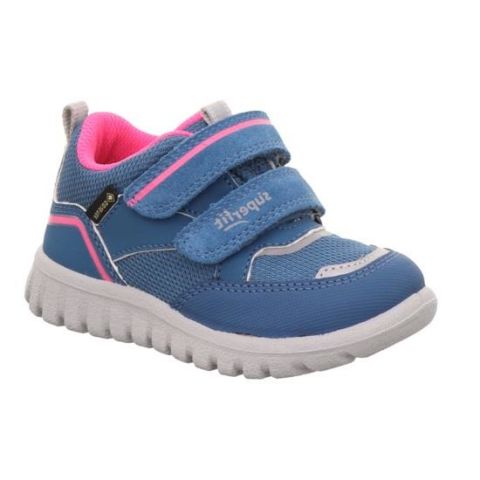 SUPERFIT Sport7 Mini Medium Gore-Tex Kız Cırtlı Spor Ayakkabı 1-006200-2 (27-30)