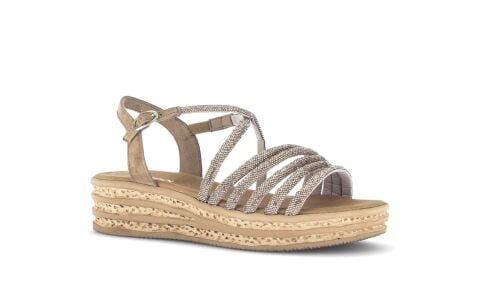 GABOR Best Fitting Platformlu İnce Bantlı Sandalet 64.555