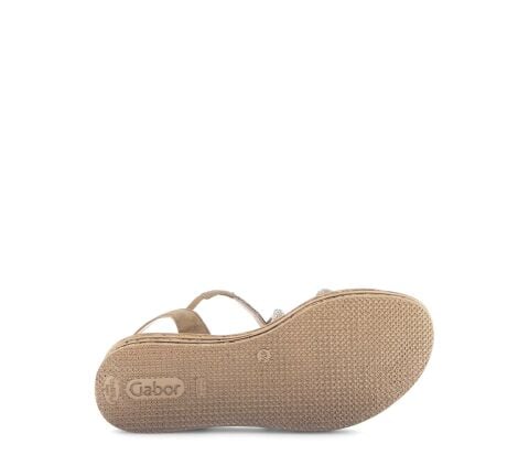 GABOR Best Fitting Platformlu İnce Bantlı Sandalet 64.555