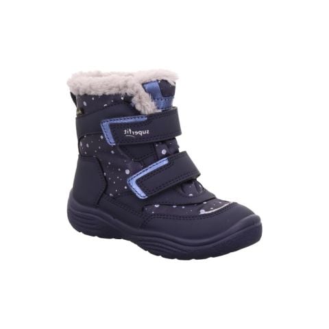 SUPERFIT Crystal Orta Genişlik Gore-Tex Kız Çocuk Cırtlı Kar Botu 1-009091-2 (31-35)