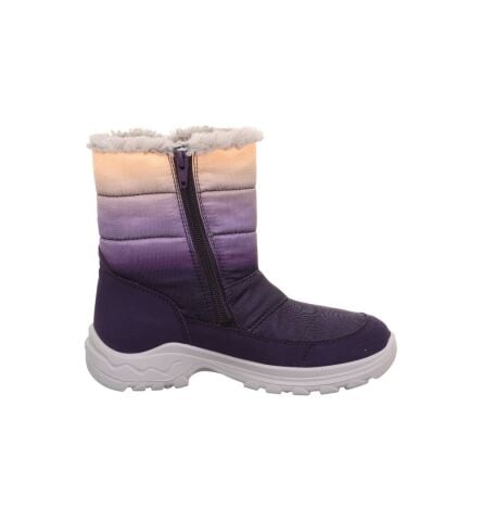 SUPERFIT Aurora Orta Genişlik Gore-Tex Kız Çocuk Fermuarlı Kar Botu 1-009131-1 (31-35)