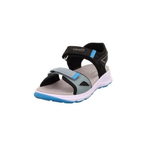 Superfit Criss Cross Orta Genişlik Erkek Çocuk Cırtlı Spor Sandalet 1-000588-2 (31-35)