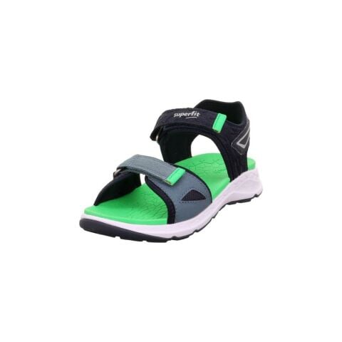 Superfit Criss Cross Orta Genişlik Erkek Çocuk Cırtlı Spor Sandalet 1-000588-2 (31-35)