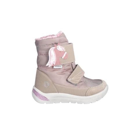 RICOSTA Garei Geniş Kalıp Sympatex Kız Çocuk Cırtlı Kar Botu 2-8901003 (31-35)