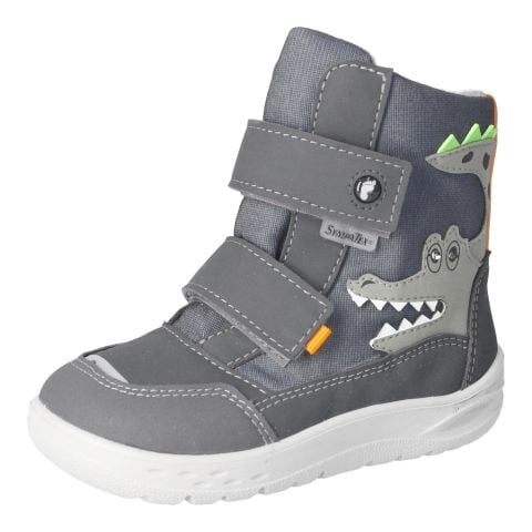 RICOSTA Nevis Geniş Kalıp Sympatex Erkek Çocuk Işıklı Cırtlı Kar Botu 6601003-2 (27-35)