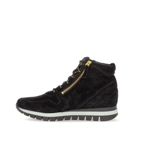 GABOR Ekstra-Geniş (H) Kalıp Kadın Bağcıklı Çift Fermuarlı Bot 56.455