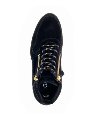 GABOR Ekstra-Geniş (H) Kalıp Kadın Bağcıklı Çift Fermuarlı Bot 56.455