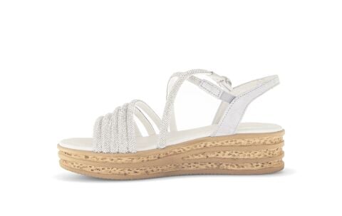GABOR Best Fitting Platformlu İnce Bantlı Sandalet 64.555