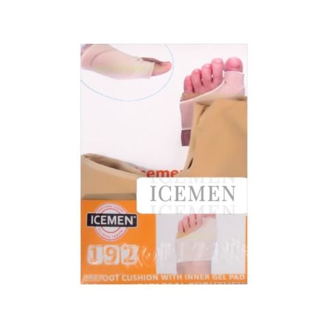 Icemen Silikon Parmaktan Geçmeli Metatars Desteği Çoraplı Koruyucu :192