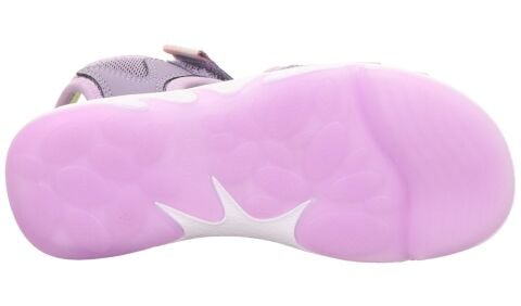 SUPERFIT Pebbles Medium (Orta) Kız Cırtlı Sandalet 1-009540-1 (25-30)