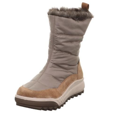 LEGERO Tirano Geniş Kalıp Gore-Tex Kadın Fermuarlı Uzun Kar Botu 2-000184