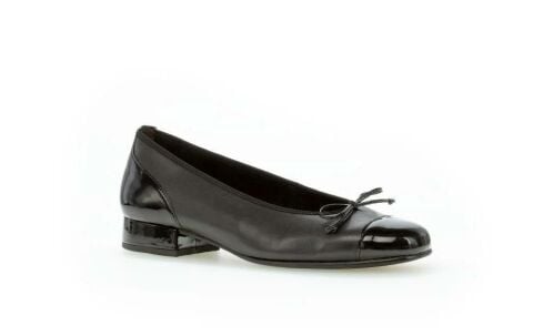 GABOR Geniş (G) Kalıp Kadın Büyük Numara Fiyonklu Babet 76.102