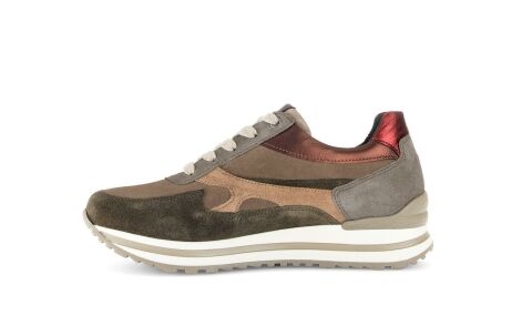 GABOR Comfort Ekstra-Geniş (H) Bağcıklı Fermuarlı Kadın Spor Ayakkabı 56.526