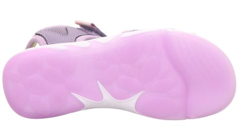SUPERFIT Pebbles Medium (Orta) Kız Cırtlı Sandalet 1-009540-2 (31-35)