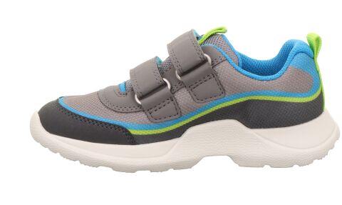 SUPERFIT Rush Medium (Orta) Erkek Cırtlı Spor Ayakkabı 1-006207-3 (31-35)