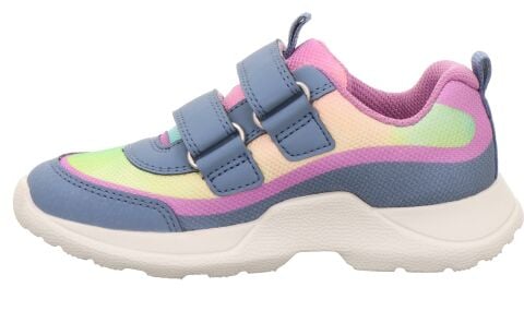 SUPERFIT Rush Medium (Orta) Kız Cırtlı Spor Ayakkabı 1-006207-2 (26-30)