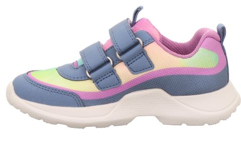 SUPERFIT Rush Medium (Orta) Kız Cırtlı Spor Ayakkabı 1-006207-3 (31-35)