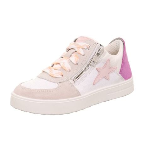 SUPERFIT Stella Orta Genişlik Kız Çocuk Fermuarlı Bağcıklı Spor Ayakkabı 1-00802-2(30-37)