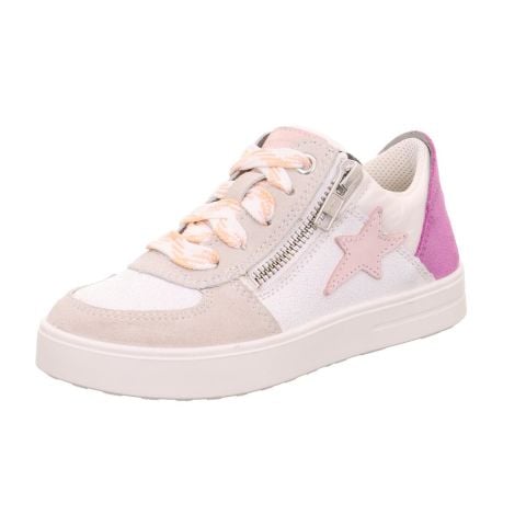 SUPERFIT Stella Orta Genişlik Kız Çocuk Fermuarlı Bağcıklı Spor Ayakkabı 1-000802-2(30-37)