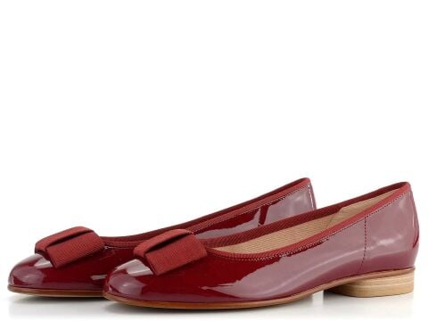 GABOR Kadın Tokalı Babet Ayakkabı 75.100 BORDO RUGAN - 40