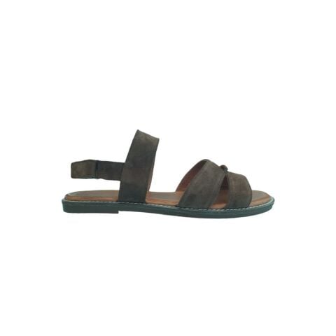 EXTRAFIT Topuksuz Süet Sandalet 7193
